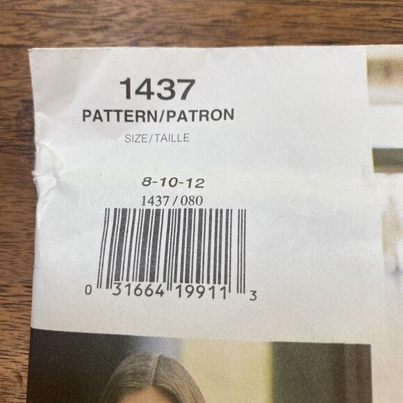 Vogue Sewing Pattern 1437 Tamotsu 1994 Designer Career Wardrobe Sizes 8 - 12 - Picture 5 of 6